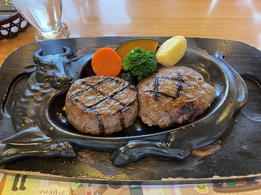 さわやかのハンバーグ