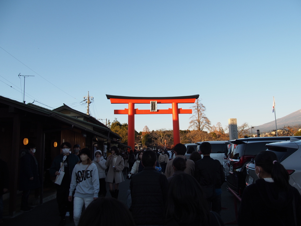 富士宮本宮浅間大社鳥居