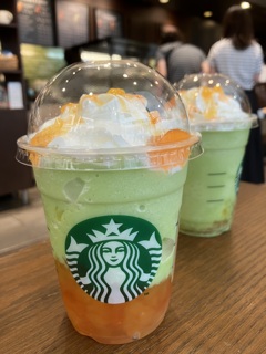 スタバメロンフラペチーノ