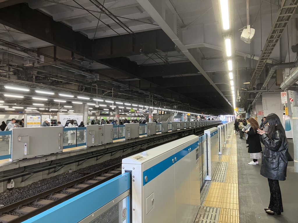 大森駅ホーム