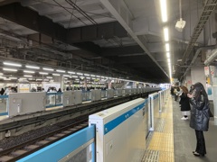 大森駅ホーム