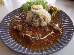 東松山丘のカフェのカレー