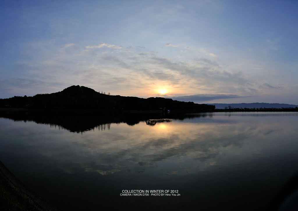 Sunrise of shiroyama Park Ⅱ