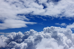 夏の空の雲