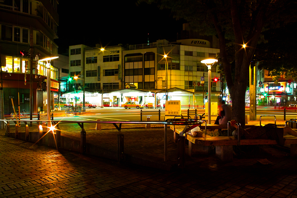 徳島の夜の街・・・人少なッ！！