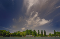 たつまきみたいな雲