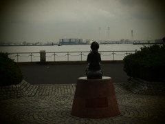 梅雨空のYOKOHAMA
