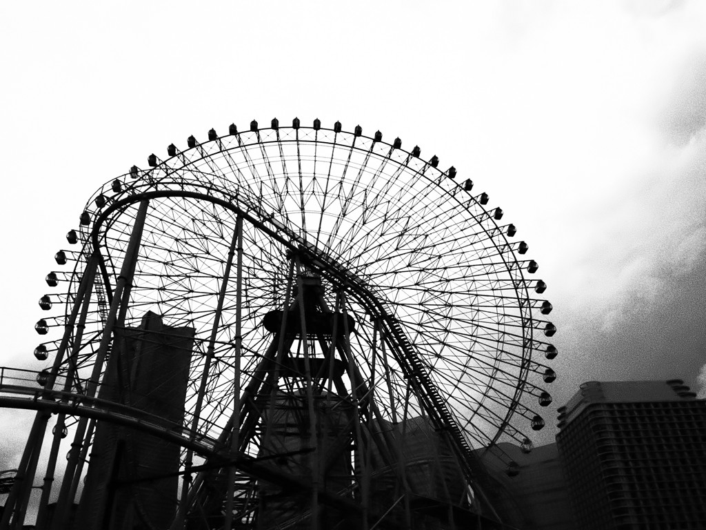 梅雨空のYOKOHAMA