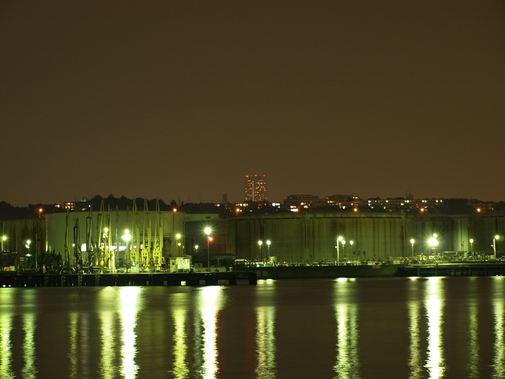 新磯子の夜景