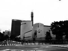梅雨空のYOKOHAMA