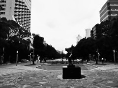 梅雨空のYOKOHAMA