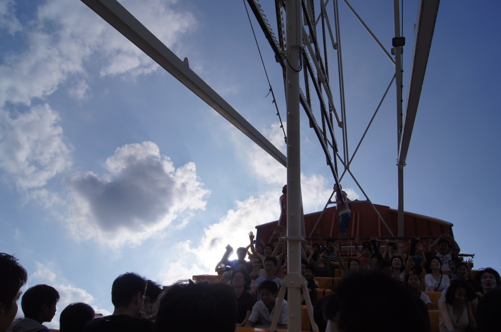 大空へ
