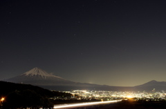 初めての富士山夜景