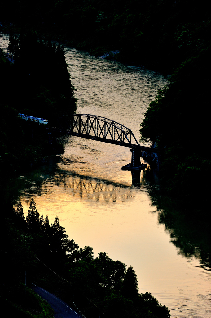 第四橋梁夕景