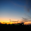 常磐線夕景