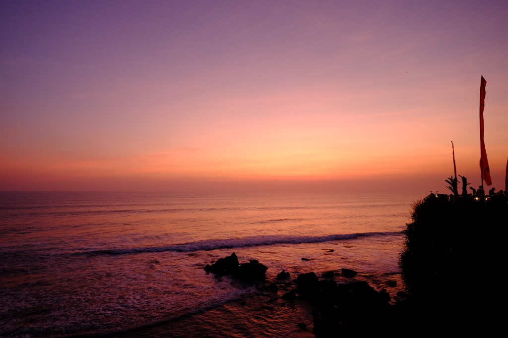 バリ島　夕景