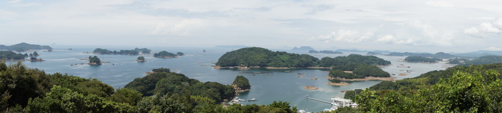 九十九島　パノラマ