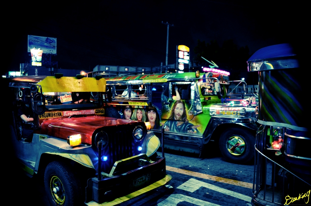 Funky trucks in Philippine