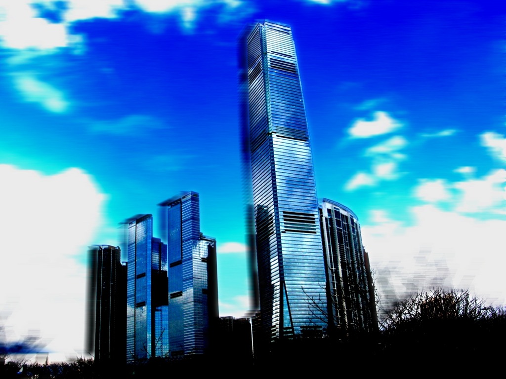 Sky tower Sky blue