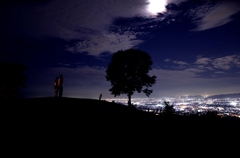 若草山の夜景１