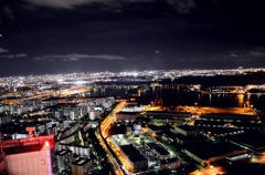 コスモタワーの夜景２