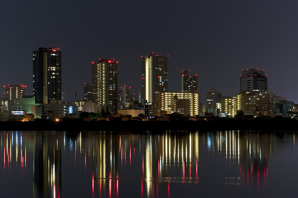 夜景（福島・西梅田）