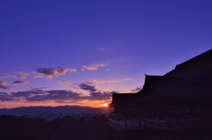 Sunset（In Kiyomizu-dera Temple）