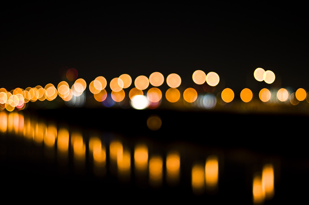 夜景（淀川大橋）　