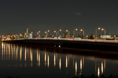 夜景（淀川大橋）