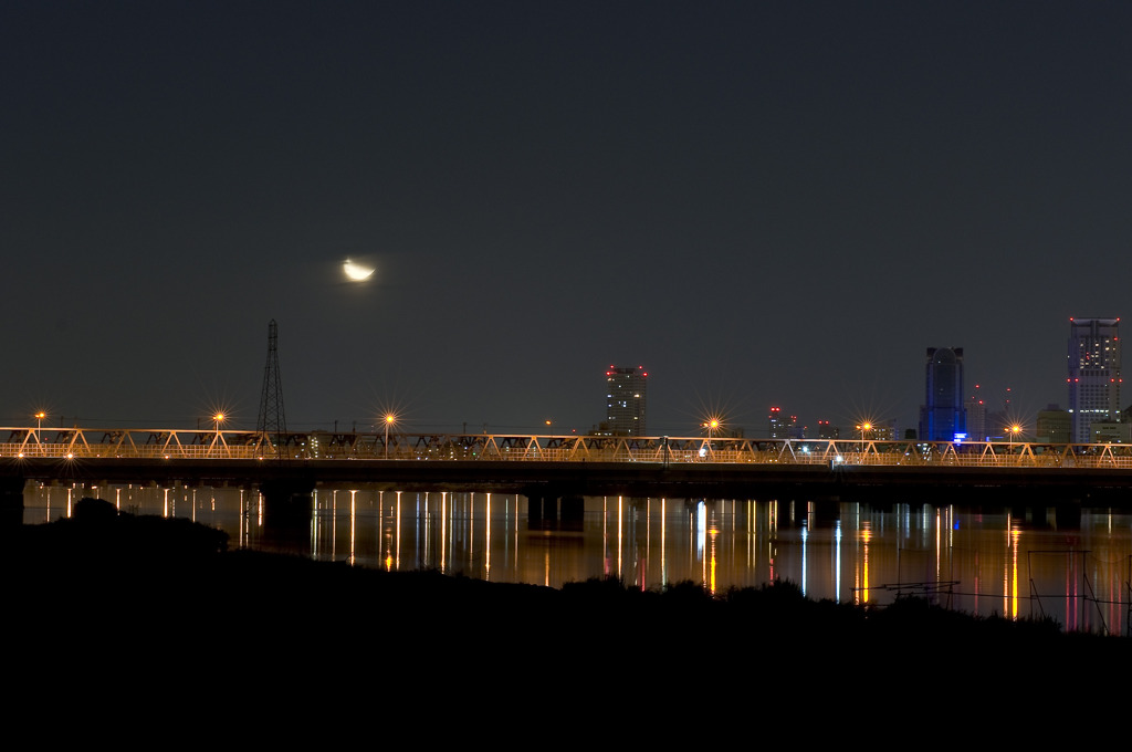 夜景（新十三大橋）