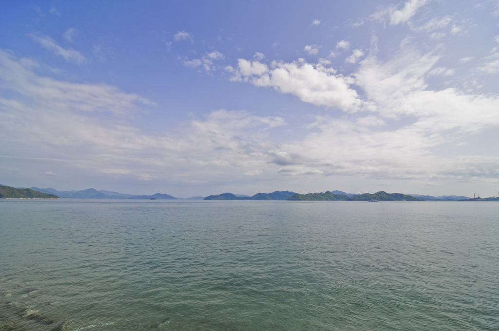 青空と海【竹原市】