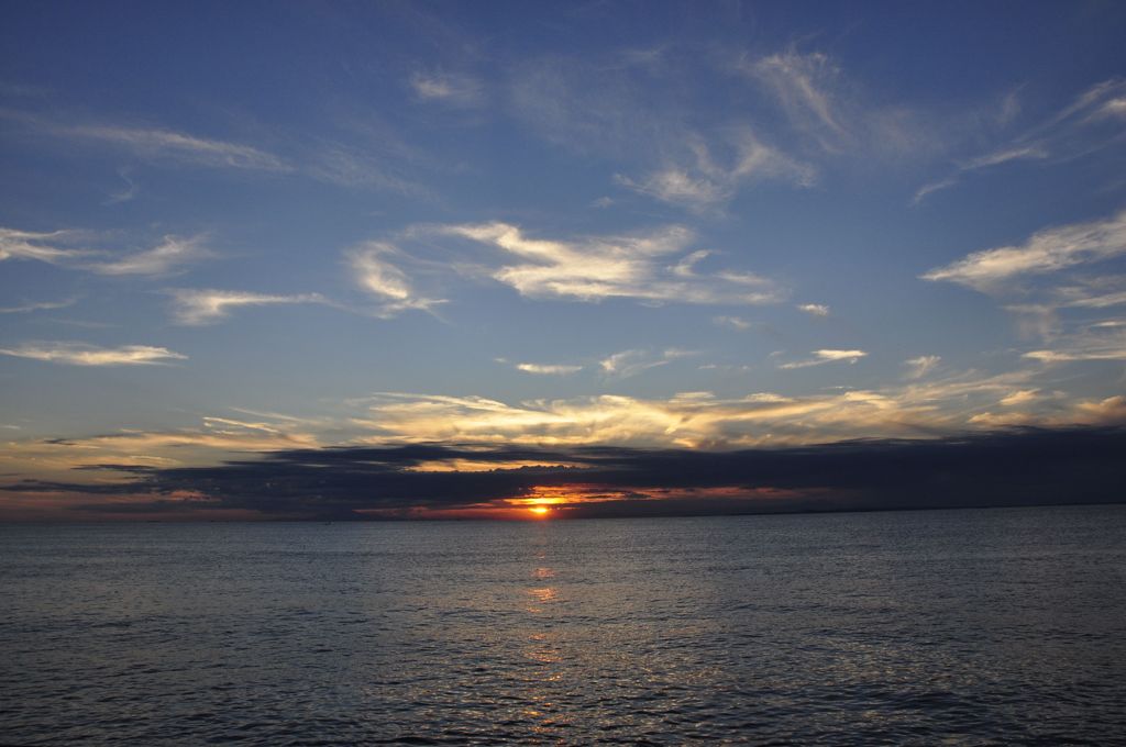 sun down