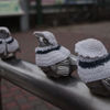 えのでん江ノ島駅改札のガーゴイル