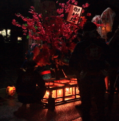 石動神社花燈籠押し