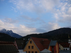 ホテルからの風景