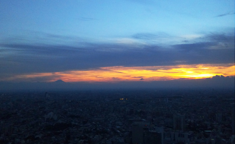 展望台からみた東京