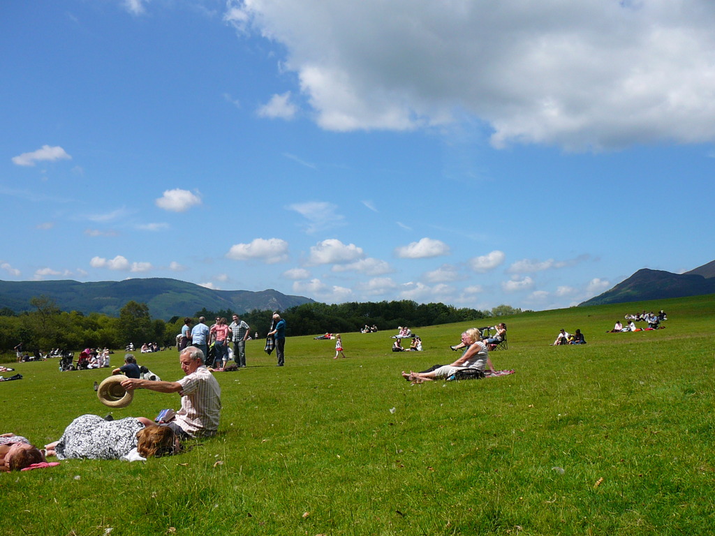 公園にて
