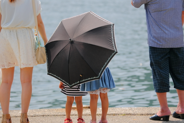暑い、夏の日