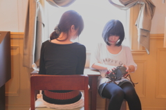カメラ女子