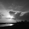 夕焼けモノクローム