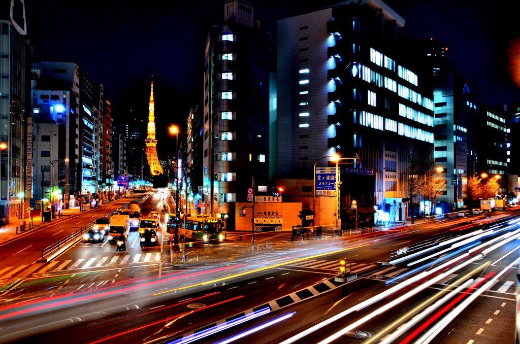 大都会東京　の　一角