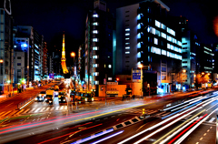 大都会東京　の　一角