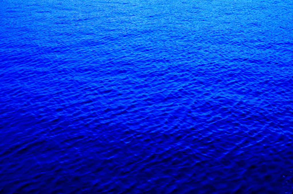 the  blue water