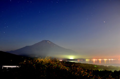 夜景　富士