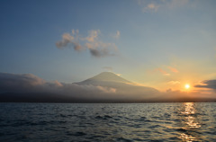 湖上の富士