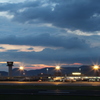 夕刻の高松空港　