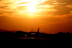 初秋の高松空港