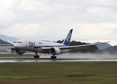 B787-8 takeoff