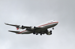 政府専用機B747-400