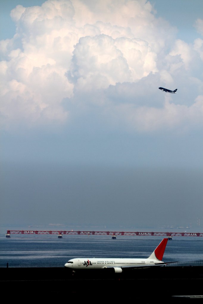 初夏　羽田空港